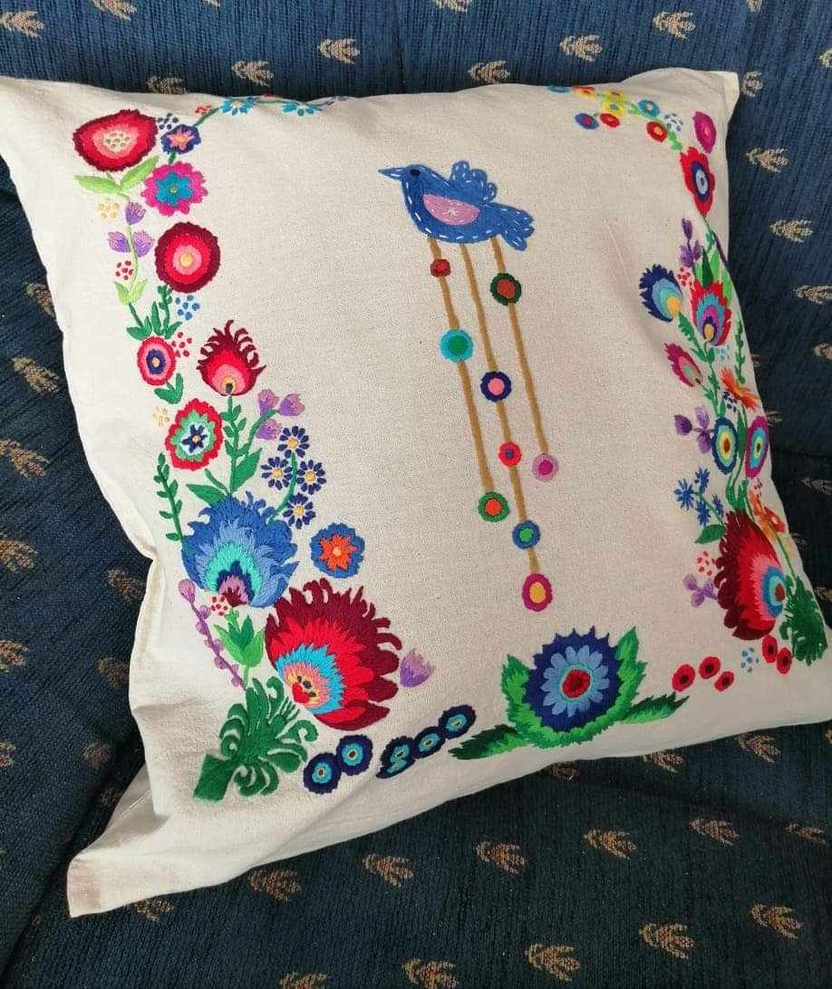 HAFT PŁASKI  poduszki, serwetki, bieżniki